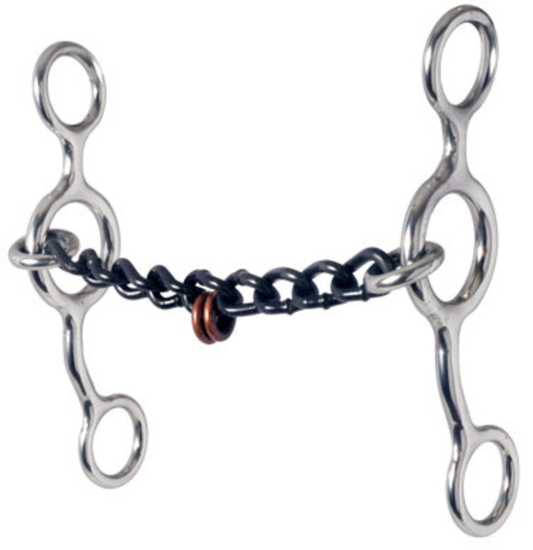 Reinsman Junior Cowhorse Sweet Iron Chain Bit