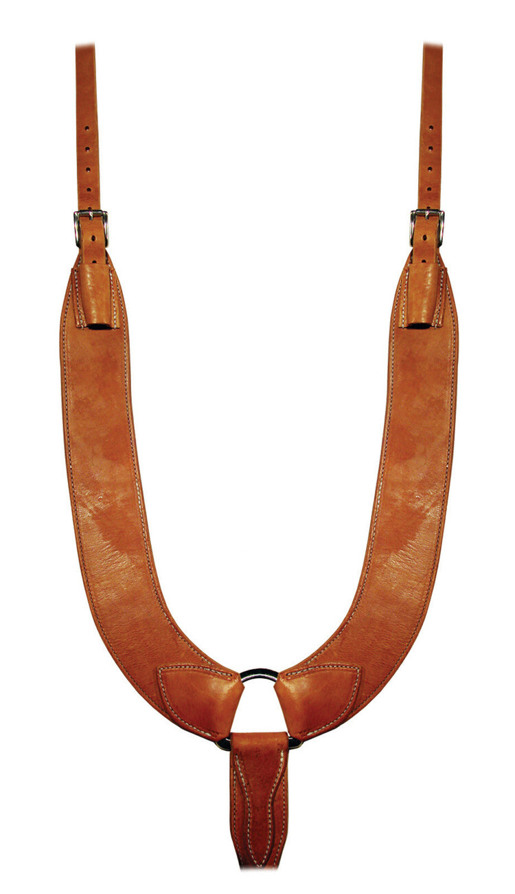 Berlin Custom Leather Heavy Pulling Breast Collar