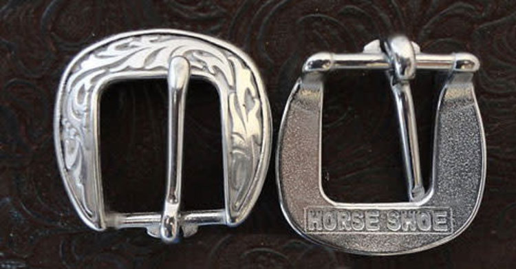 Weaver Leather JW Floral Buckle Oval - 3/4