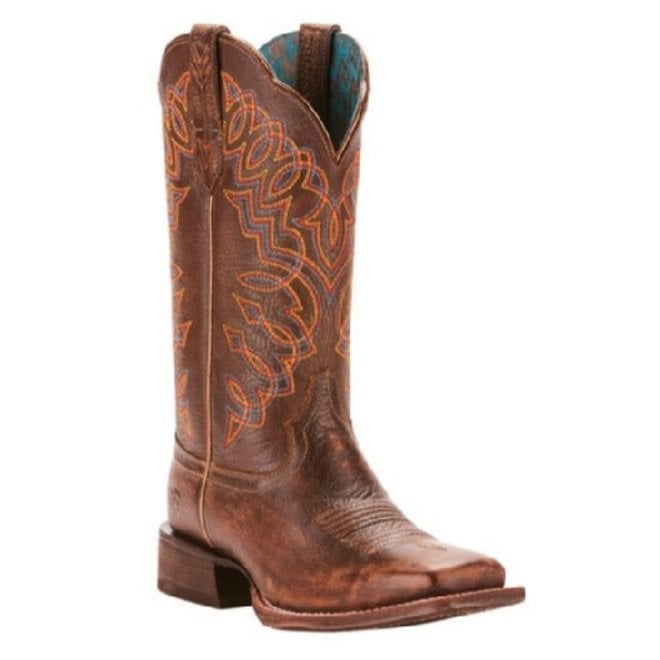 red bottom ariat boots