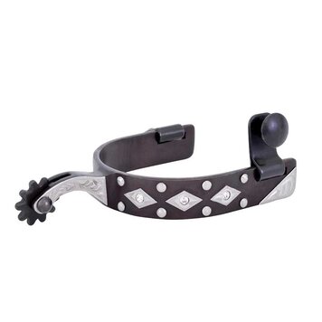 Metalab Diamond & Dot Rhinestone Medium Spurs