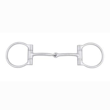 Cowboy Tack FG Plain Dee Snaffle Bit