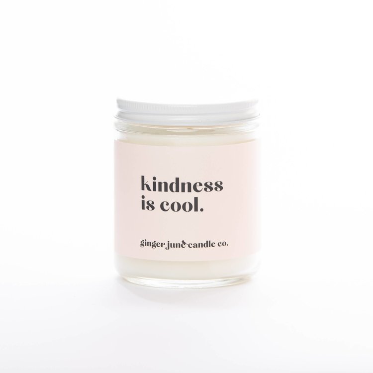 Ginger June Candle Co. Kindness is Cool | Soy Candle
