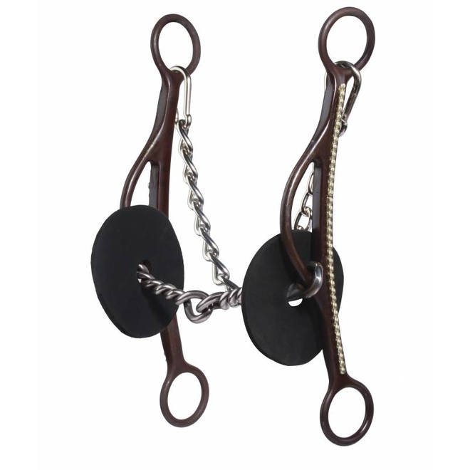 Long Gag Twisted Wire Snaffle