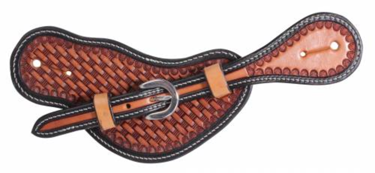 Professional's Choice Basketweave Spur Straps