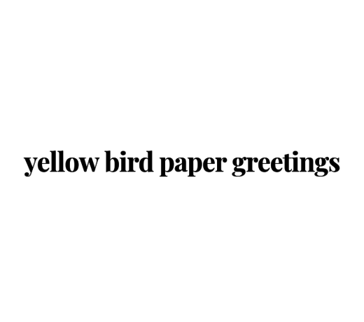 Yellow Bird Paper Greetings