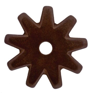 Cowboy Tack Antique 9 Point Rowels