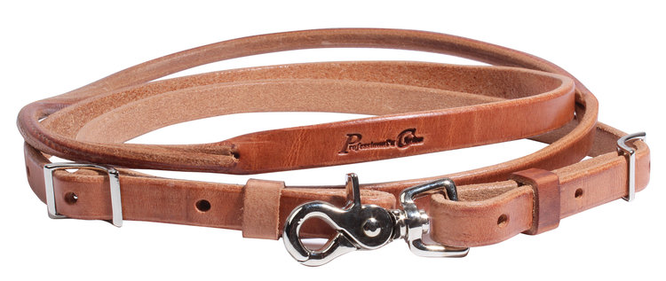 Professional's Choice Round Center Leather Roping Rein
