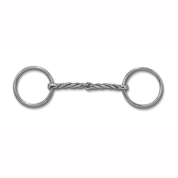 Myler Loose Ring Twisted Snaffle