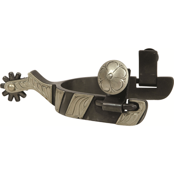 Classic Equine 3/4" Cowboy Spurs Roper Rowel