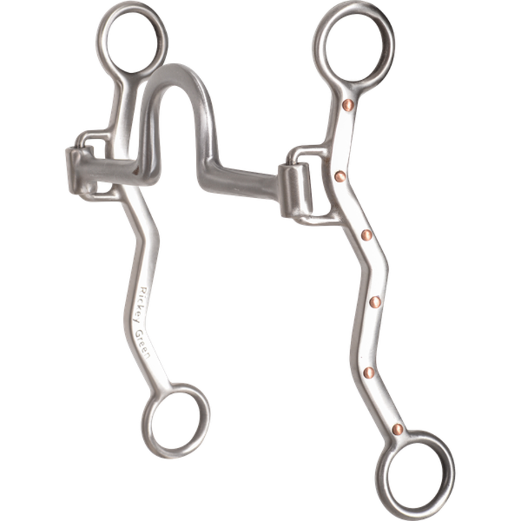 Classic Equine Rickey Green 7" Sharp Setter High Port Bit