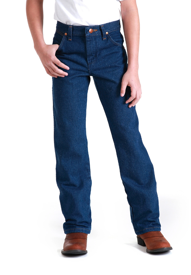 Wrangler Young Mens Cowboy Cut Original Fit 13MWS Prewashed Jeans