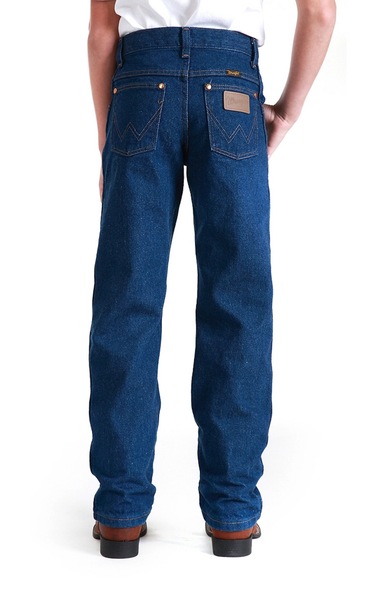 Wrangler Young Mens Cowboy Cut Original Fit 13MWS Prewashed Jeans