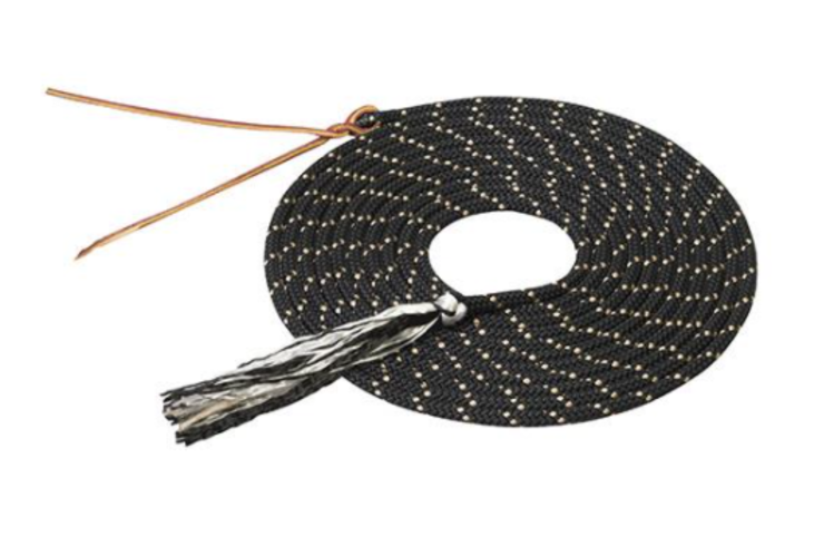 Weaver Leather Kernmantle Get Down Rope 1/4" x 14' Black/Tan
