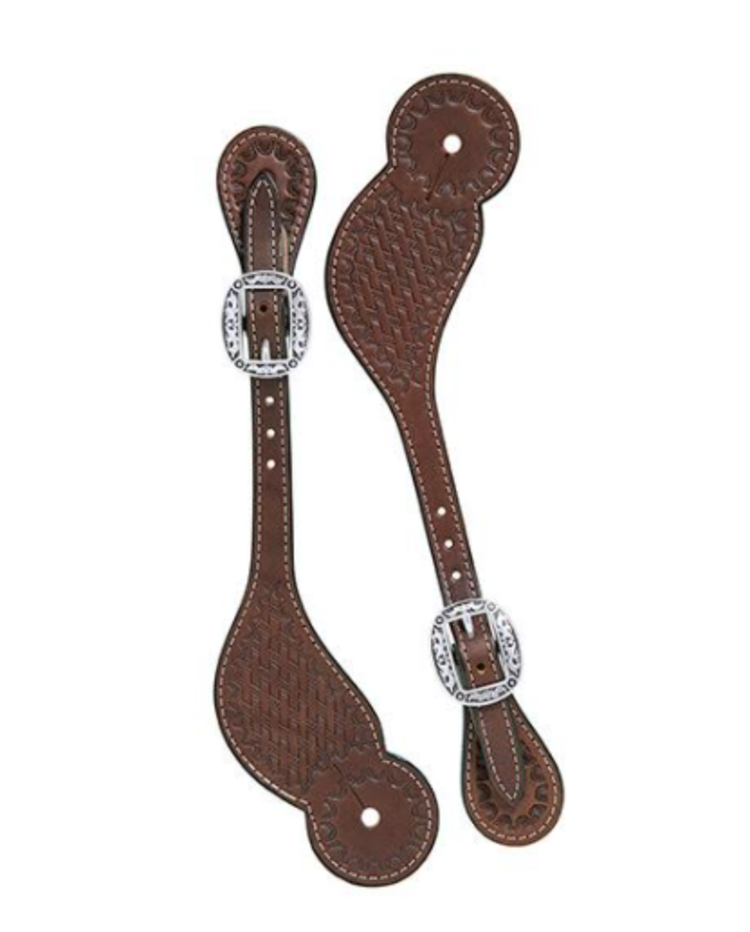 Weaver Leather Basin Cowboy Regular Spur Straps