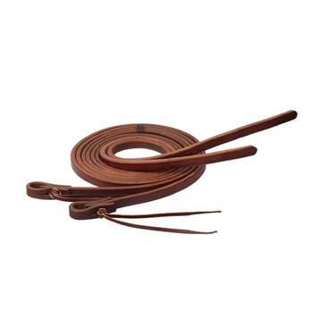 Weaver Leather Extra Heavy  Harness Split Reins Pineapple Knot 5/8"x8'