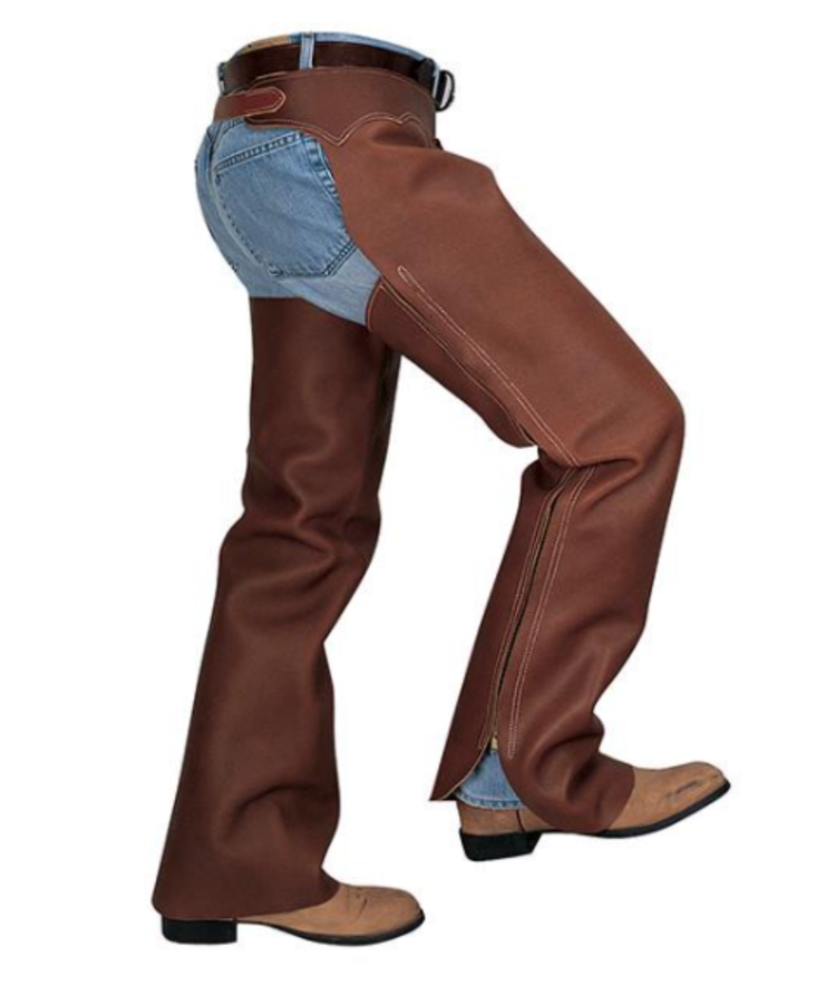 Weaver Leather Shotgun Work Chaps Full Grain