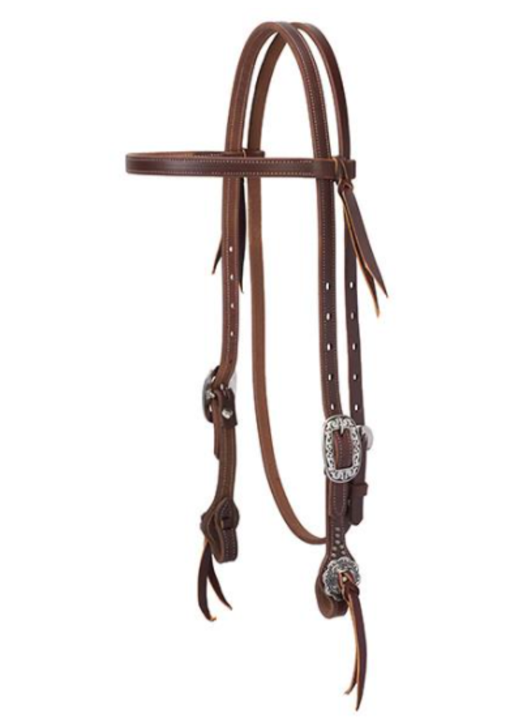 Weaver Leather Working Tack Floral Hardware Browband