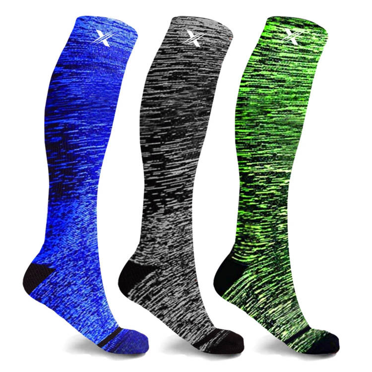 Extreme Fit Space Dye Compression Socks
