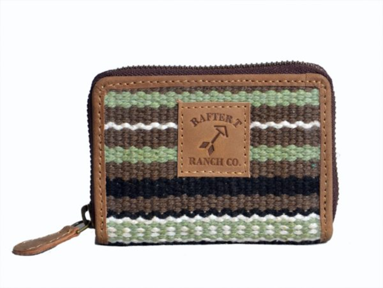 Rafter T Ranch Co Zip Credit Card Wallet