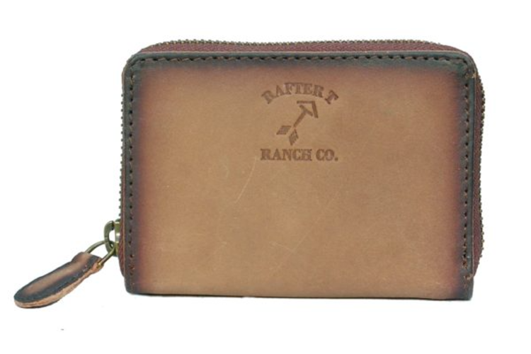 Rafter T Ranch Co Zip Credit Card Wallet