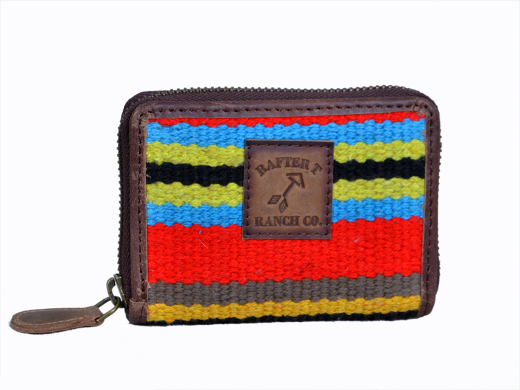 Rafter T Ranch Co Zip Credit Card Wallet