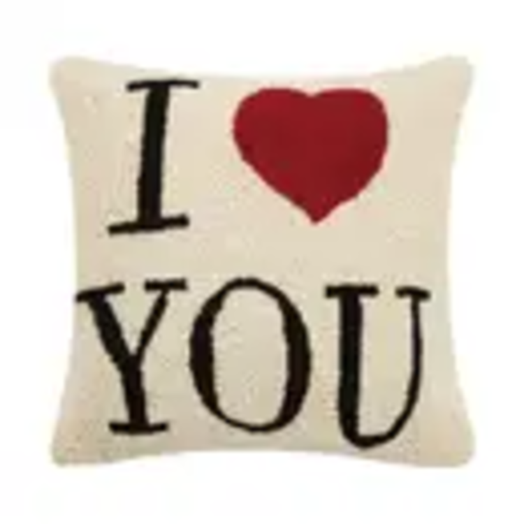 I Heart You Hook Pillow