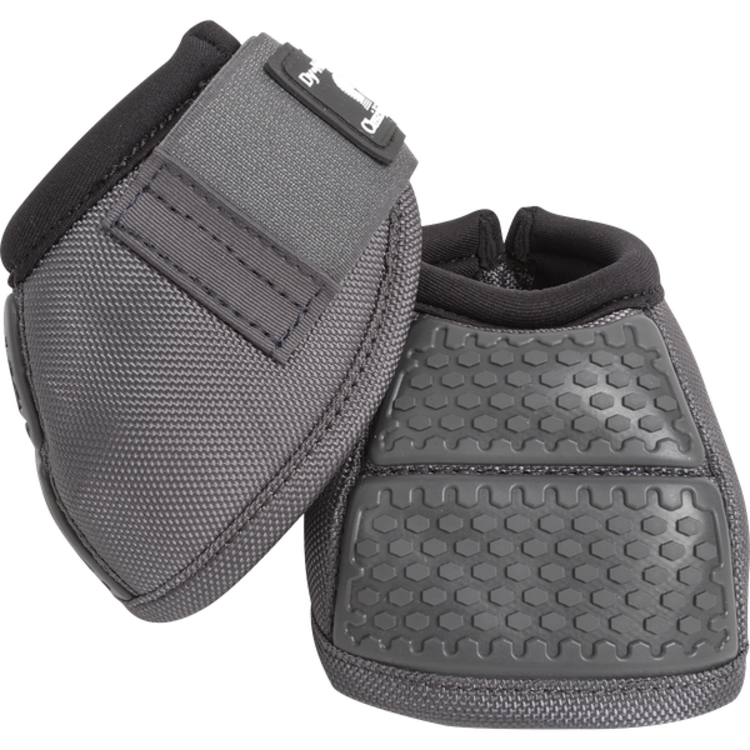 Classic Equine Flexion No Turn Bell Boot Charcoal