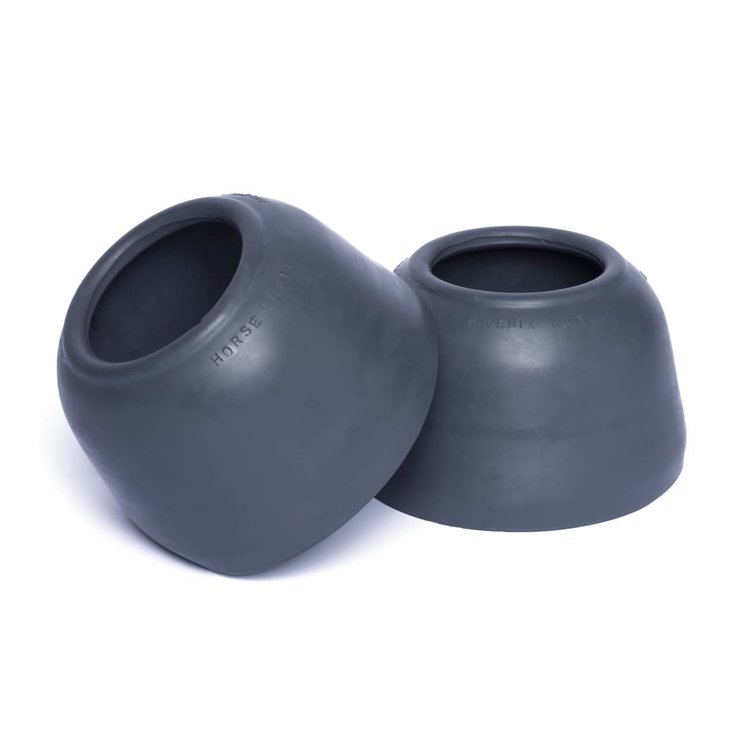 Horse Craft Products Pull On Bell Boots Grey