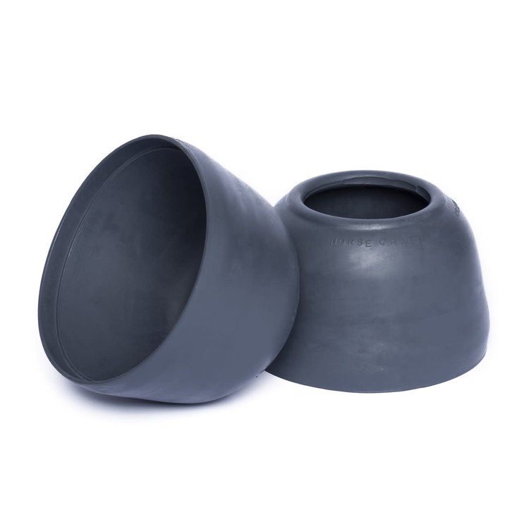 Horse Craft Products Pull On Bell Boots Grey