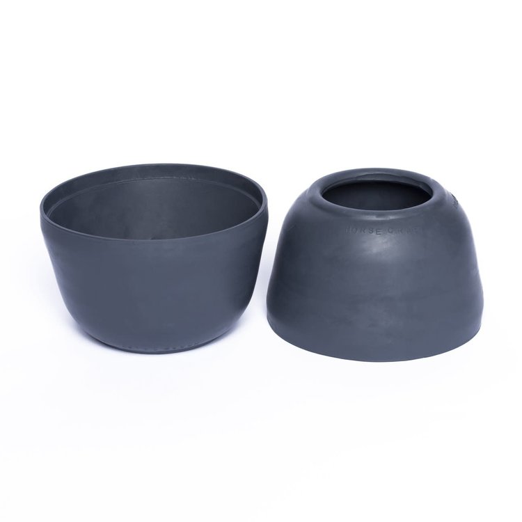 Horse Craft Products Pull On Bell Boots Grey