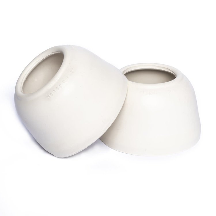 Horse Craft Products Pull On Bell Boots White