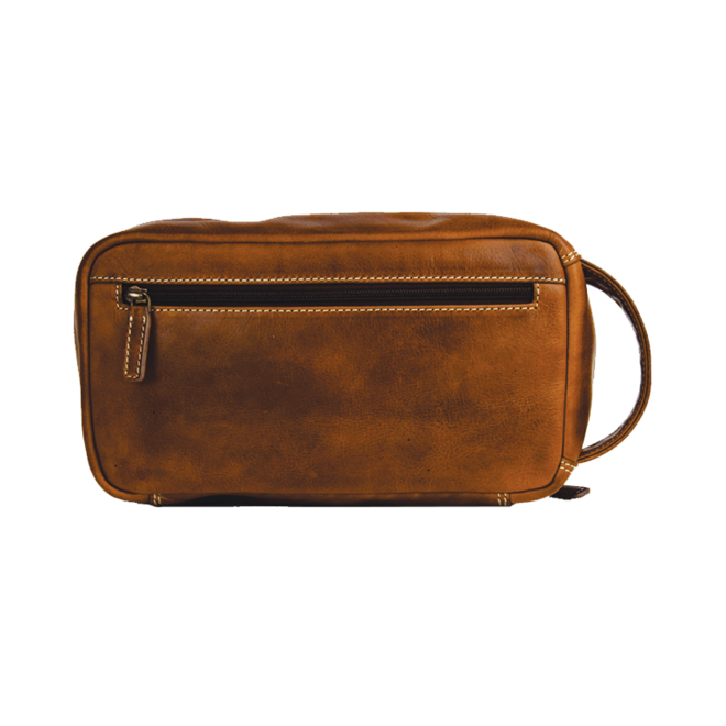 Mens Leather Toiletry Case