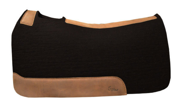 5 Star Equine Products The Barrel Racer Pad Black