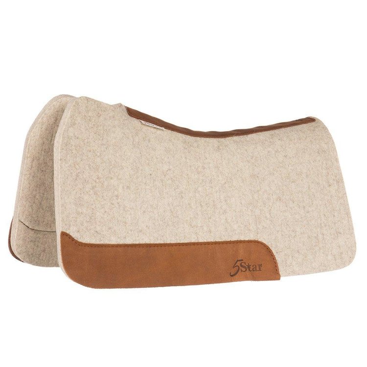 5 Star Equine Products The Barrel Racer Pad Flex Fit Natural