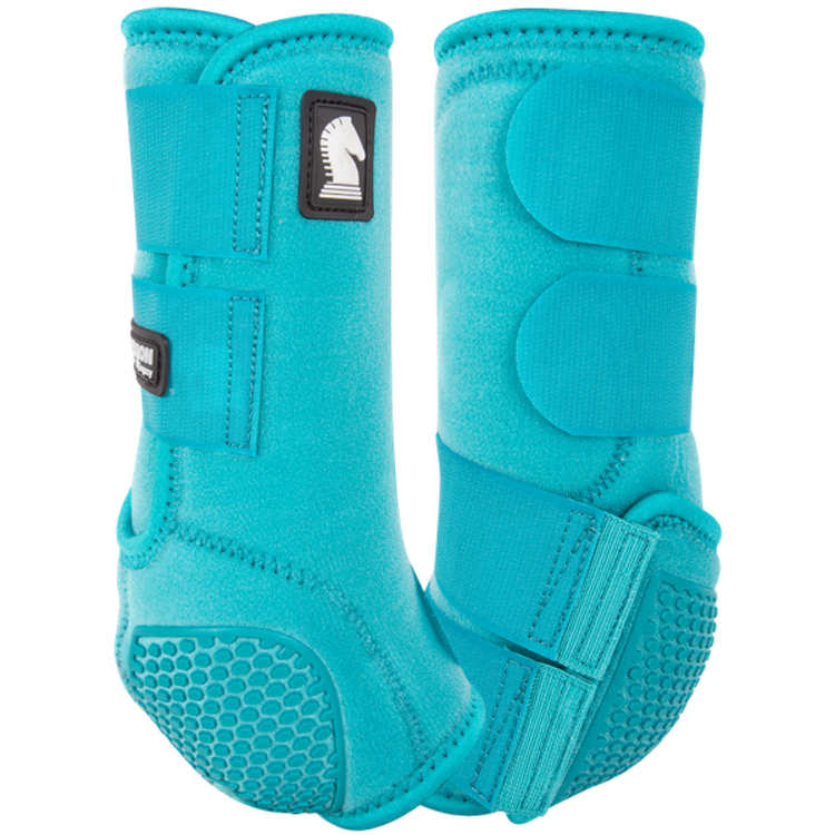 Classic Equine Flexion Boots Aqua