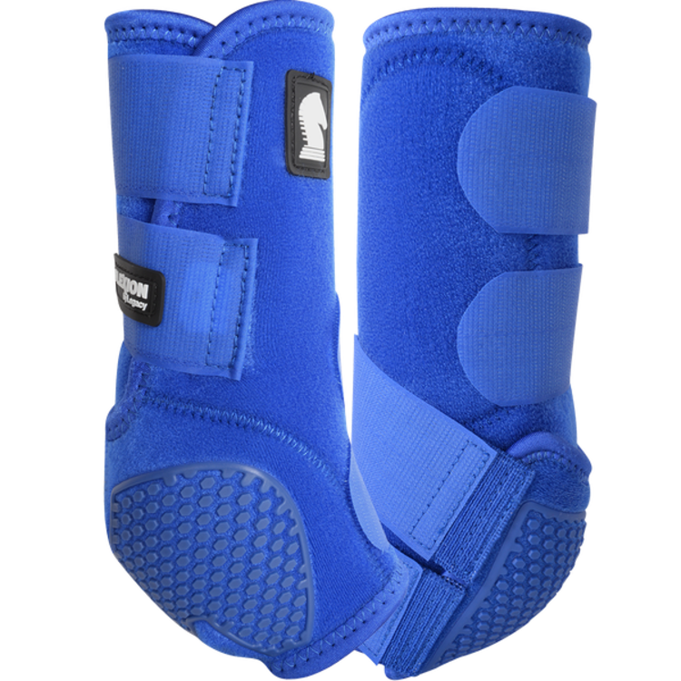 Classic Equine Flexion Boots Blue