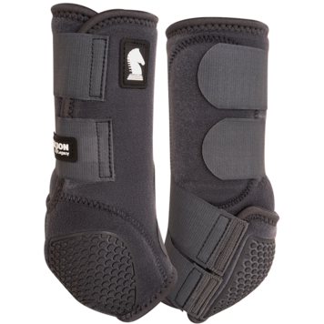 Classic Equine Flexion Boots Charcoal