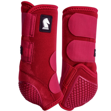 Classic Equine Flexion Boots Crimson
