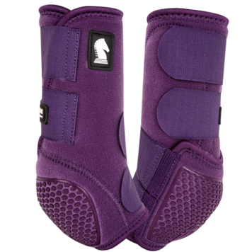 Classic Equine Flexion Boots Eggplant
