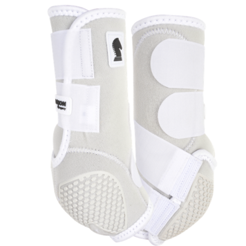 Classic Equine Flexion Boots White
