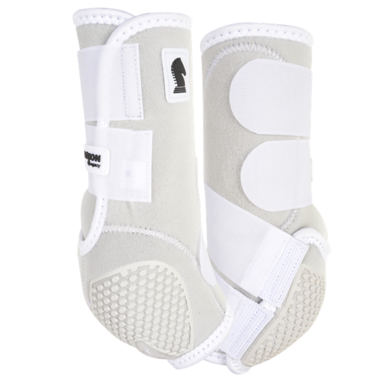 Classic Equine Flexion Boots White