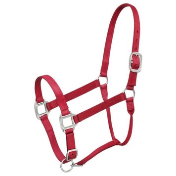 Tough 1 Premium Nylon Halter Red