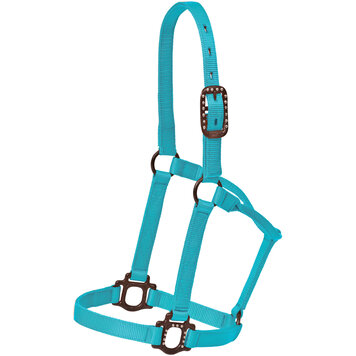 Mustang Antique Dot Halter Aqua