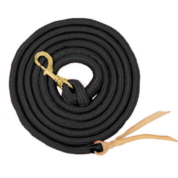 Equi-Sky 9' Cowboy Lead with Snap Black