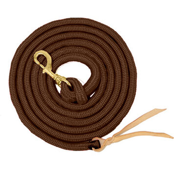 Equi-Sky 9' Cowboy Lead with Snap Brown