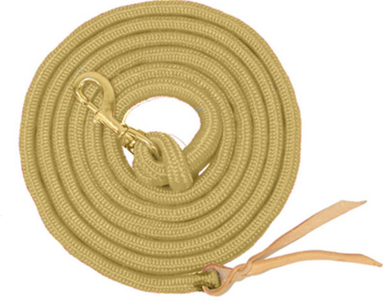 Equi-Sky 9' Cowboy Lead with Snap Tan