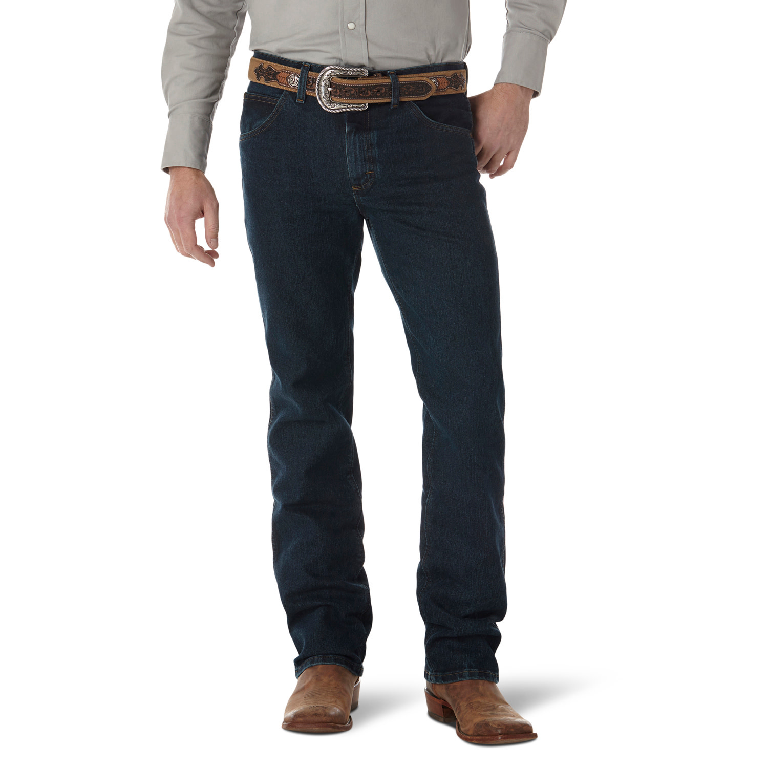 Wrangler 36MACMS Premium Performance Cowboy Cut Slim Fit Jean MS Wash