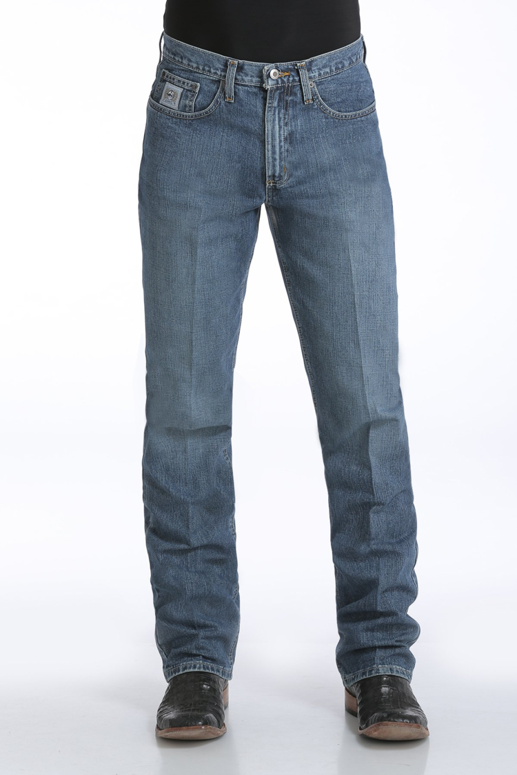Cinch Silver Label Medium Stonewash Jean | MB98034001