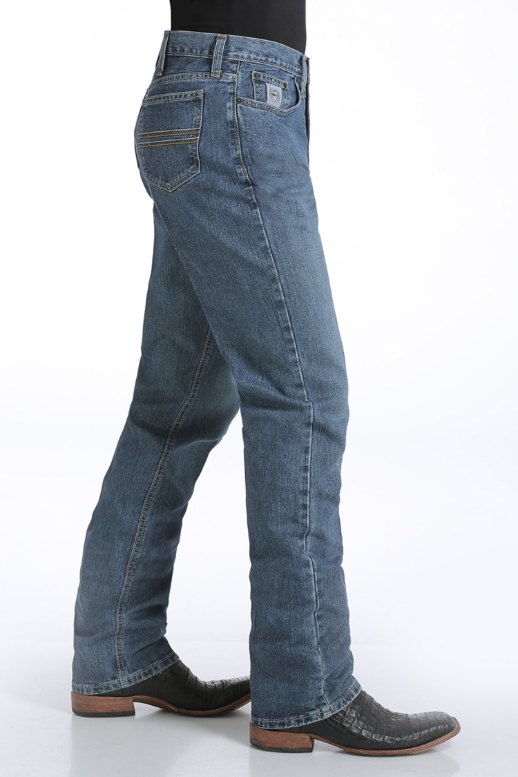Cinch Silver Label Medium Stonewash Jean | MB98034001